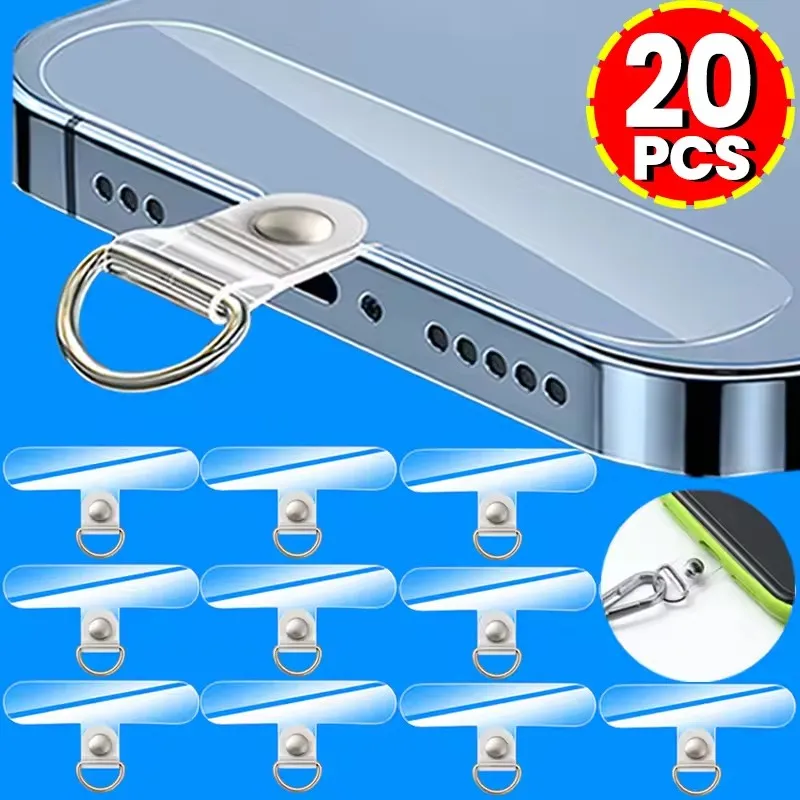 Phone Accessories For Android - 유니버설 투명 분리형 전화 끈 클립