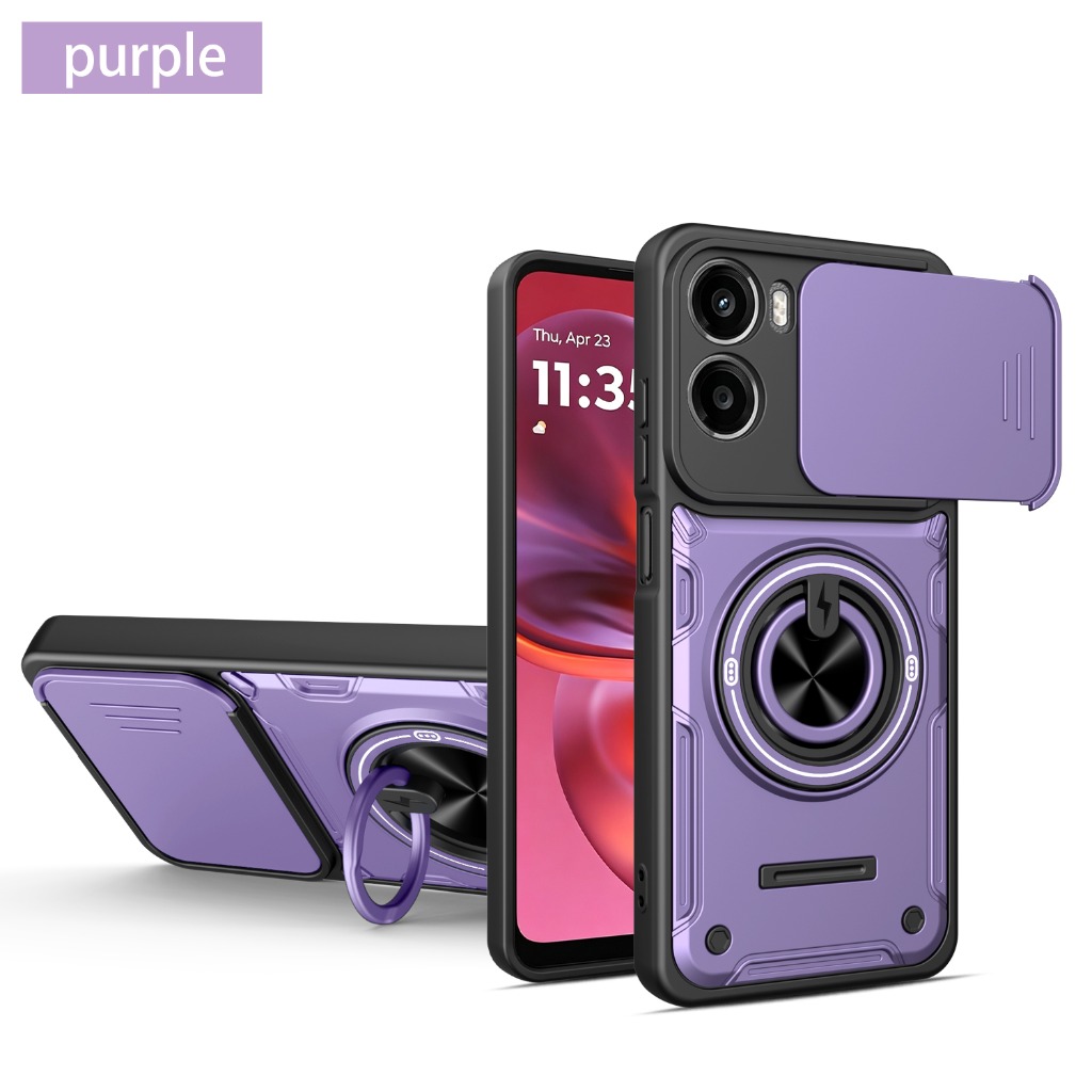 Phone Accessories Ring Holder - 슬라이드 카메라 보호대 360 ° 모토로라