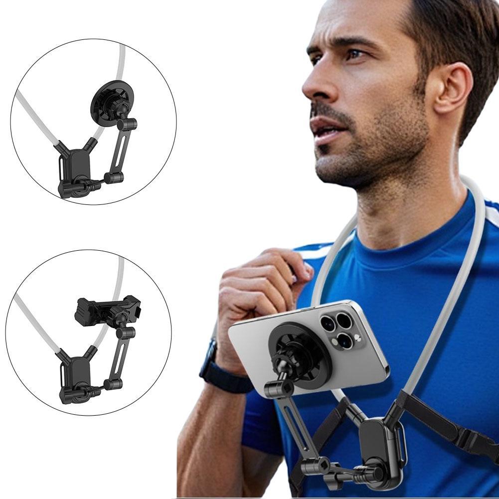 Neck Hanging Phone Holder - 목에 거는 휴대폰 홀더 휴대용 핸즈프리