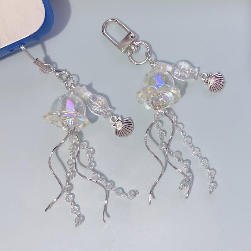Phone Accessories For Teen Girls - 비즈 장식 폰 스트랩 별 바다