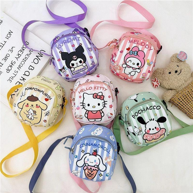 Phone Accessories For Teen Girls - 귀여운 만화 크로스백 카와이 고양이 디자인