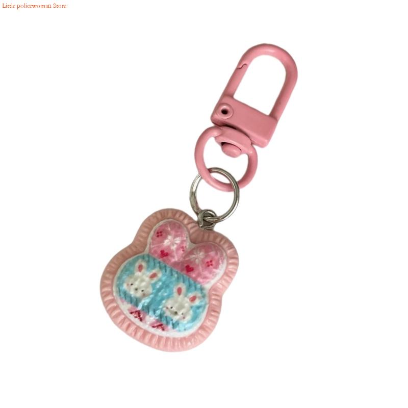 Phone Accessories For Teen Girls - F92D 우아한 플라스틱 동물 키 체인
