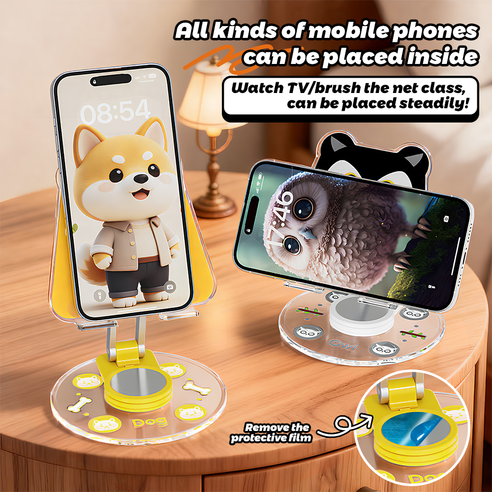 귀여운 동물 모양 휴대폰 거치대 360도 회전 가능 접 - Phone Accessories For Teen Girls 리뷰 및 가격