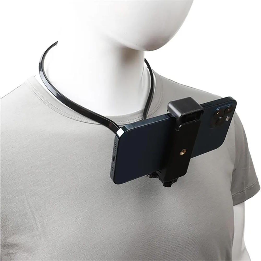 유니버설 핸즈프리 웨어러블 넥 홀더, 아이폰 16 15 - Neck Hanging Phone Holder 리뷰 및 가격