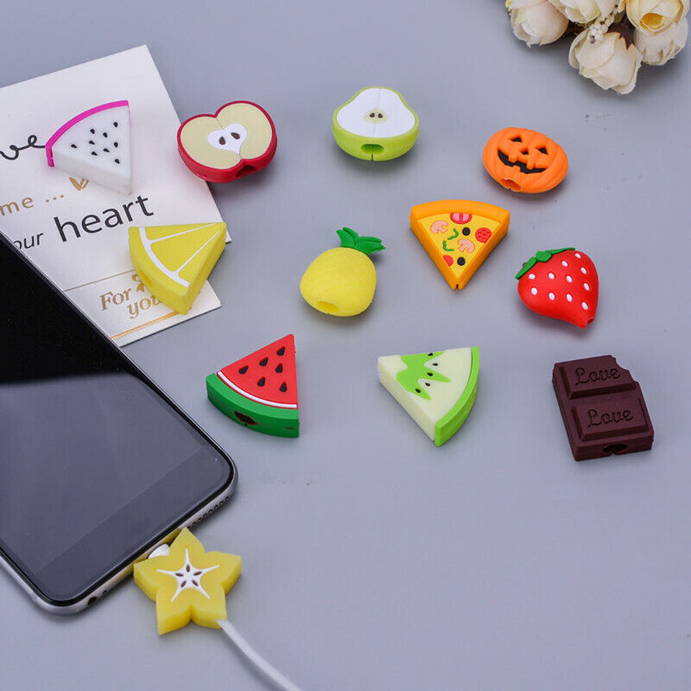 귀여운 만화 캐릭터 케이블 보호대, 파손 방지 충전 케 - Phone Accessories For Teen Girls 리뷰 및 가격