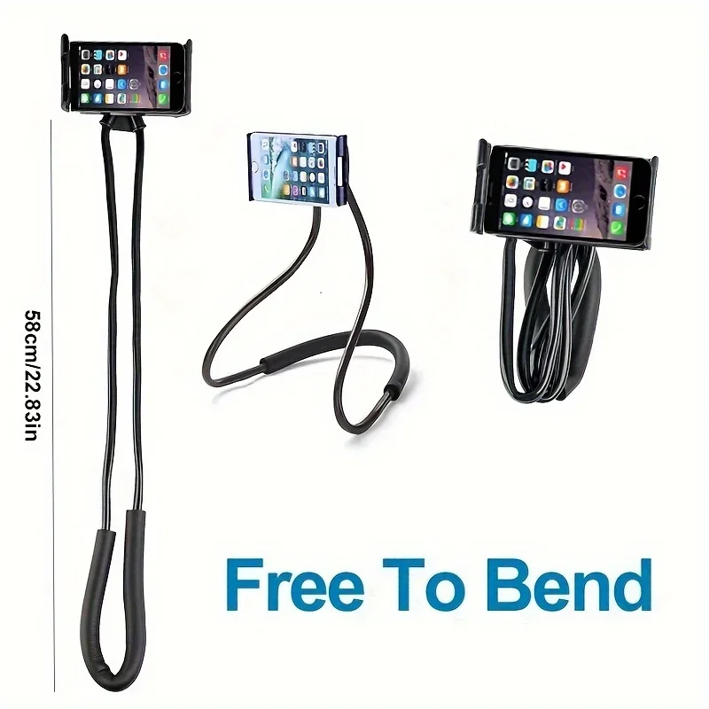 범용 휴대 전화 홀더 확장 가능한 목 교수형 Selfi - Neck Hanging Phone Holder 리뷰 및 가격