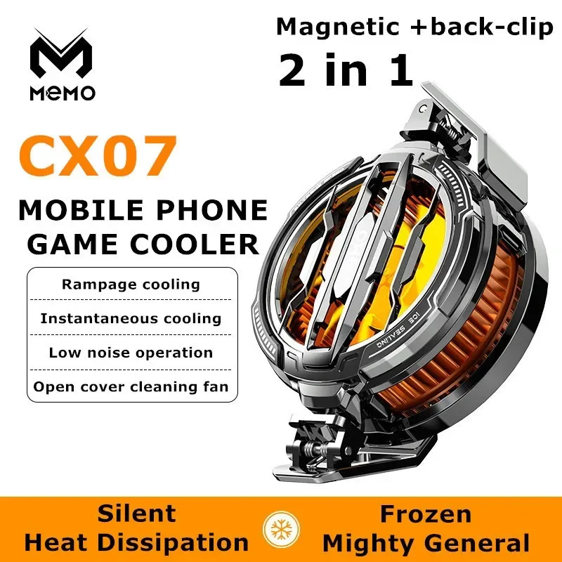 MEMO CX07 휴대폰 쿨러 마그네틱 냉각 팬 케이스 - Phone Cooling Fan 리뷰 및 가격