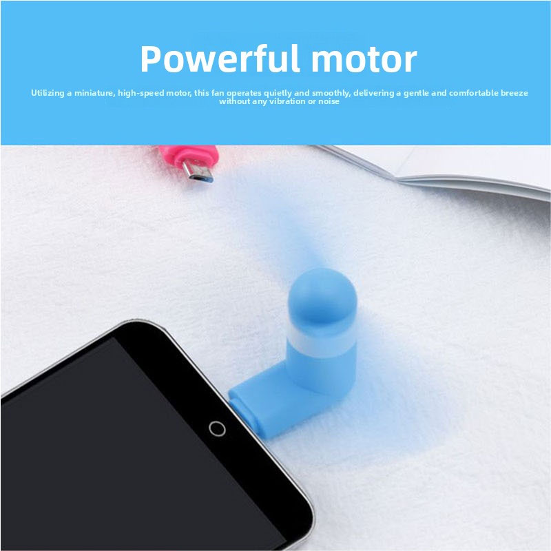 타입 C 미니 휴대폰 선풍기, 휴대용 포켓 선풍기 강력 - Phone Cooling Fan 리뷰 및 가격