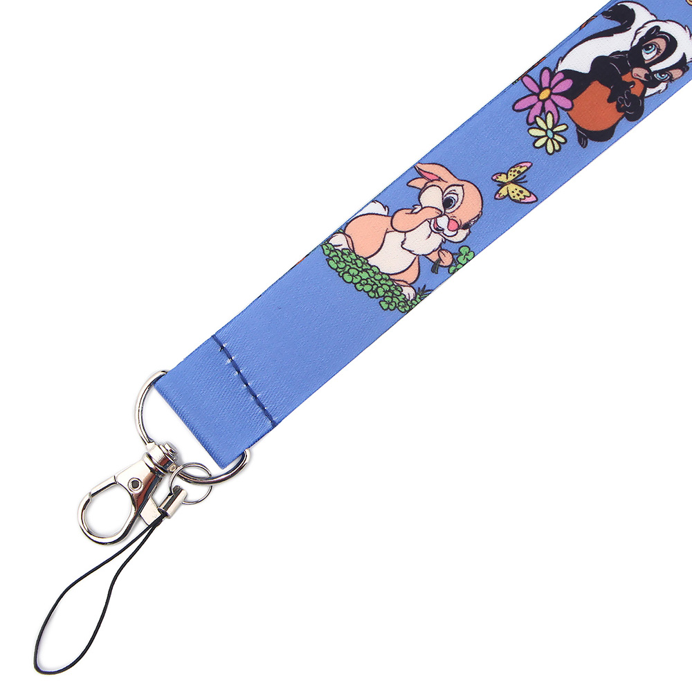 만화 밤비 넥 스트랩 매는 밧줄 키 체인 ID 신용 카 - Neck Hanging Phone Holder 리뷰 및 가격