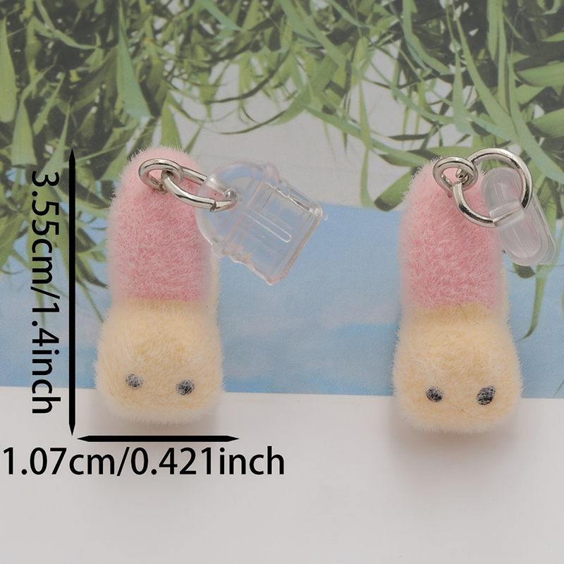 1pcs 귀여운 3D 플러시 달팽이 전화 먼지 플러그  - Yellow Phone Accessories 리뷰 및 가격