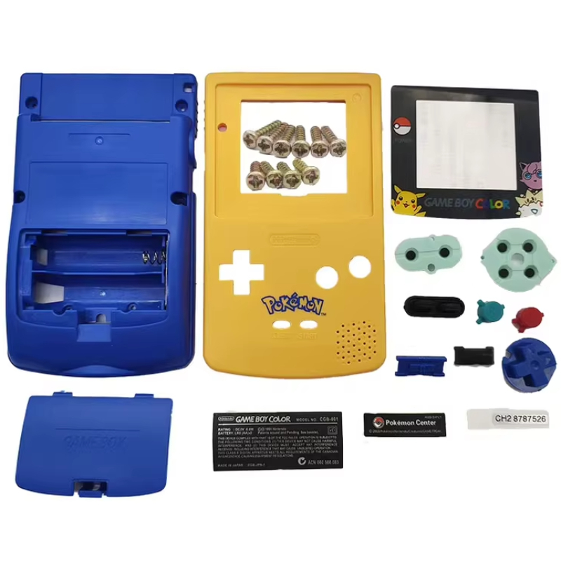 GBC 케이스 게임보이 컬러 교체 노란색 화려한 케이스 - Yellow Phone Accessories 리뷰 및 가격