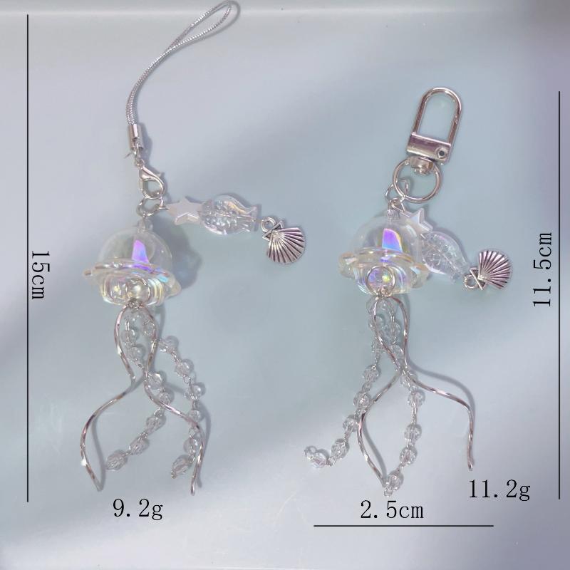 비즈 장식 폰 스트랩 별 바다 조개 해파리 키체인 Y2 - Phone Accessories For Teen Girls 리뷰 및 가격