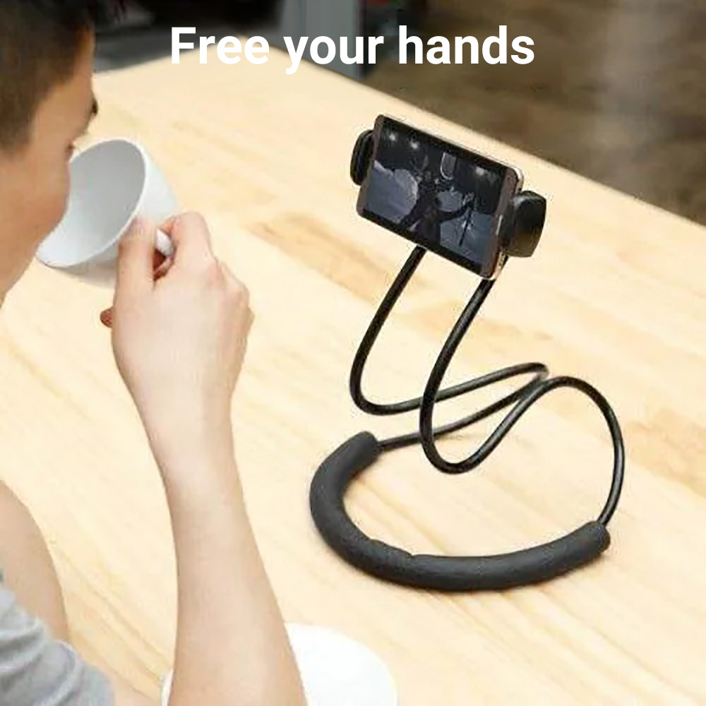 유연한 휴대 전화 홀더 교수형 목 게으른 목걸이 브래킷 - Neck Hanging Phone Holder 리뷰 및 가격