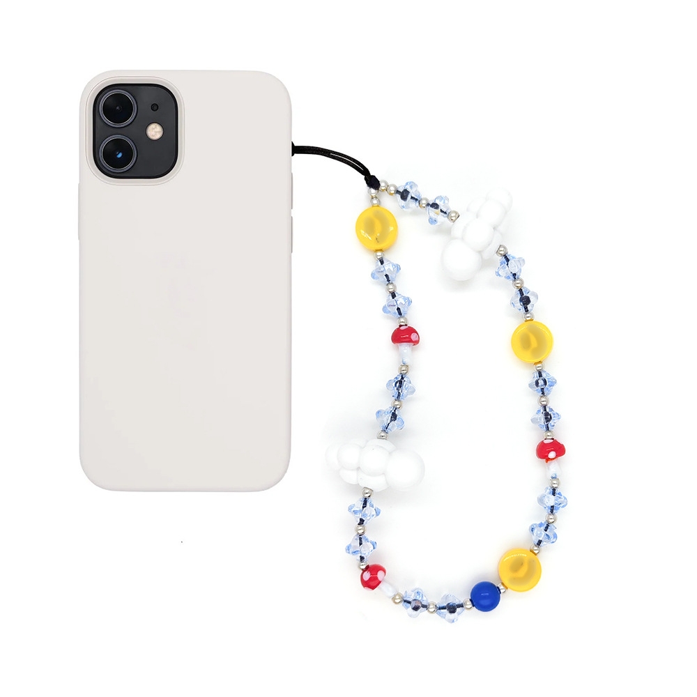 HERLOOK Y2K 버섯 전화 매력 흰 구름 & 해피 - Phone Accessories For Teen Girls 리뷰 및 가격