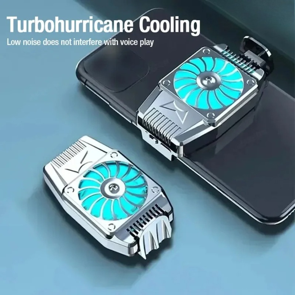 휴대용 백 클립 쿨링 미니 공랭식 휴대폰 라디에이터 아 - Phone Accessories For Android 리뷰 및 가격