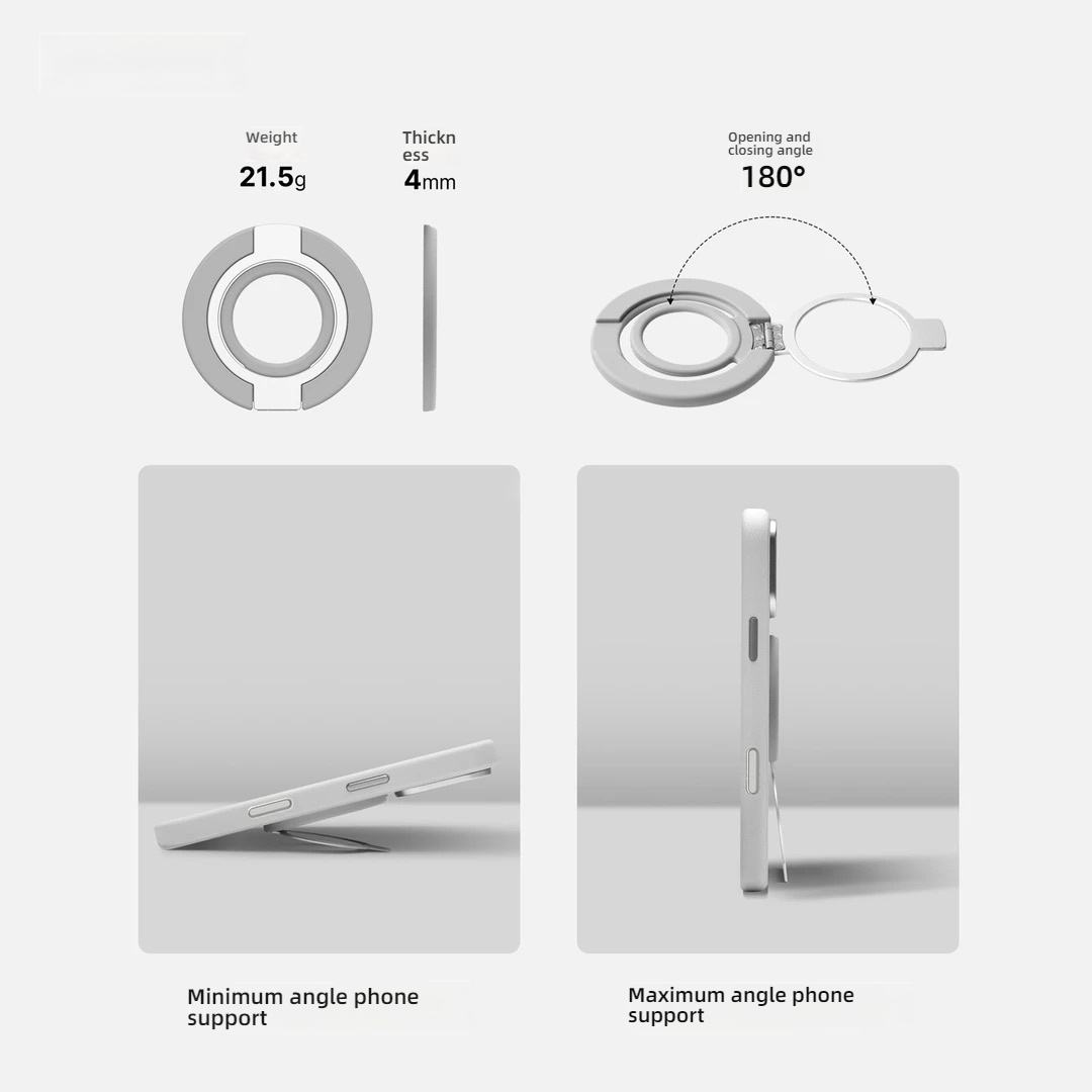 양면 자석 실리콘 손가락 링 폰 홀더 휴대폰 액세서리  - Phone Accessories For Android 리뷰 및 가격