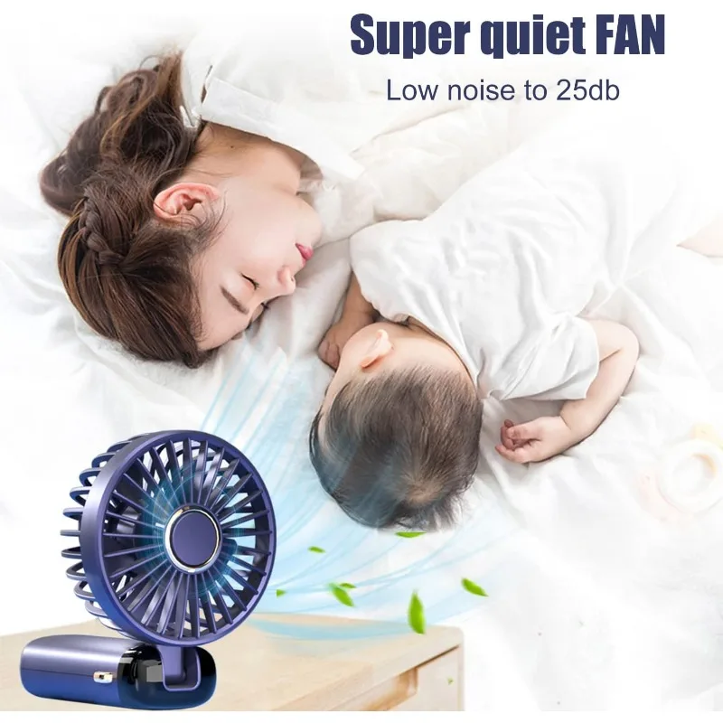 소형 쿨러 미니 팬 접이식 핸들 팬 조절기 휴대용 휴대 - Phone Cooling Fan 리뷰 및 가격