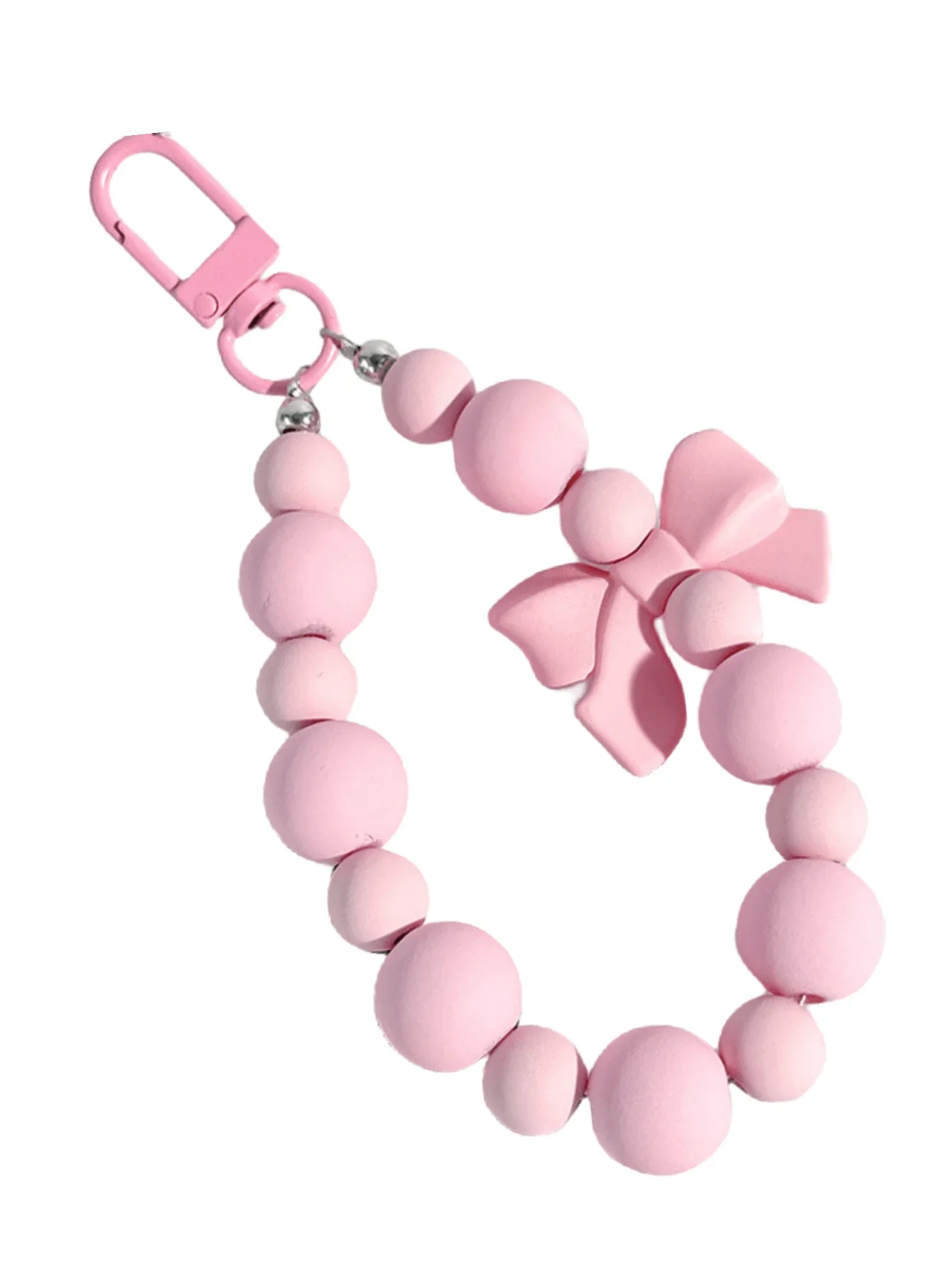 핑크 펄 보우 키체인 휴대폰 체인 이어폰 케이스 분실  - Phone Accessories For Teen Girls 리뷰 및 가격