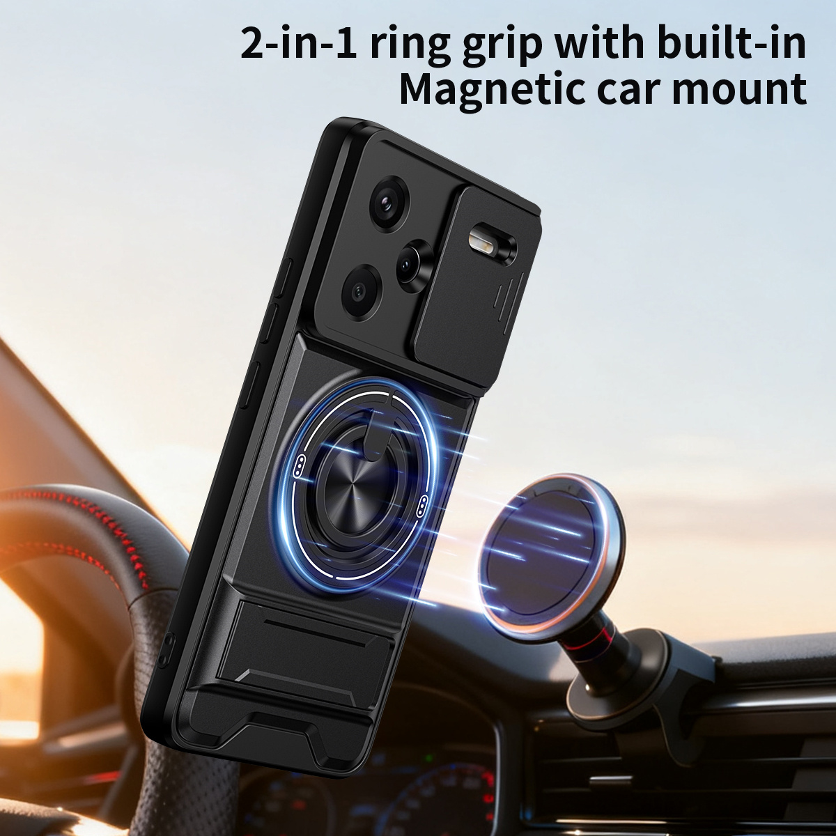 샤오미 레드미 노트 14 13 12 프로 플러스 노트  - Phone Accessories Ring Holder 리뷰 및 가격