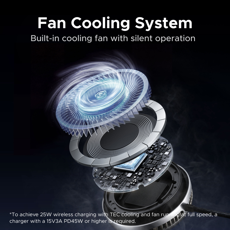 유그린 맥플로우 프로 Qi2.2 25W 마그네틱 무선  - Phone Cooling Fan 리뷰 및 가격