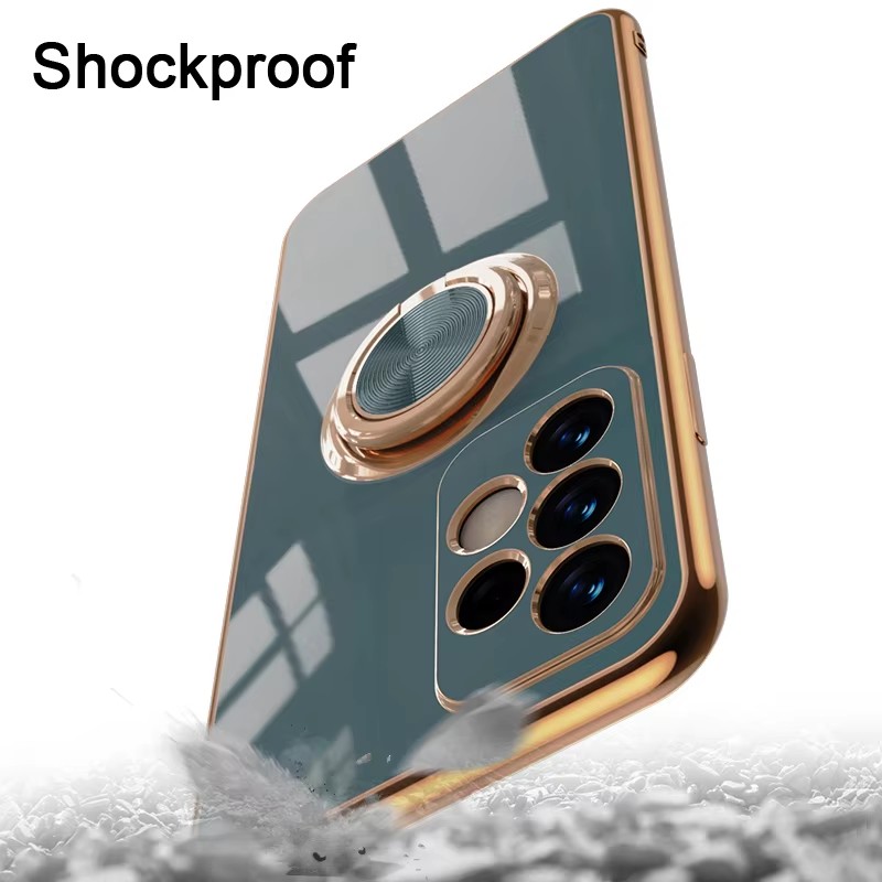 럭셔리 도금 마그네틱 360 ° 삼성 갤럭시 A07 A - Phone Accessories Ring Holder 리뷰 및 가격
