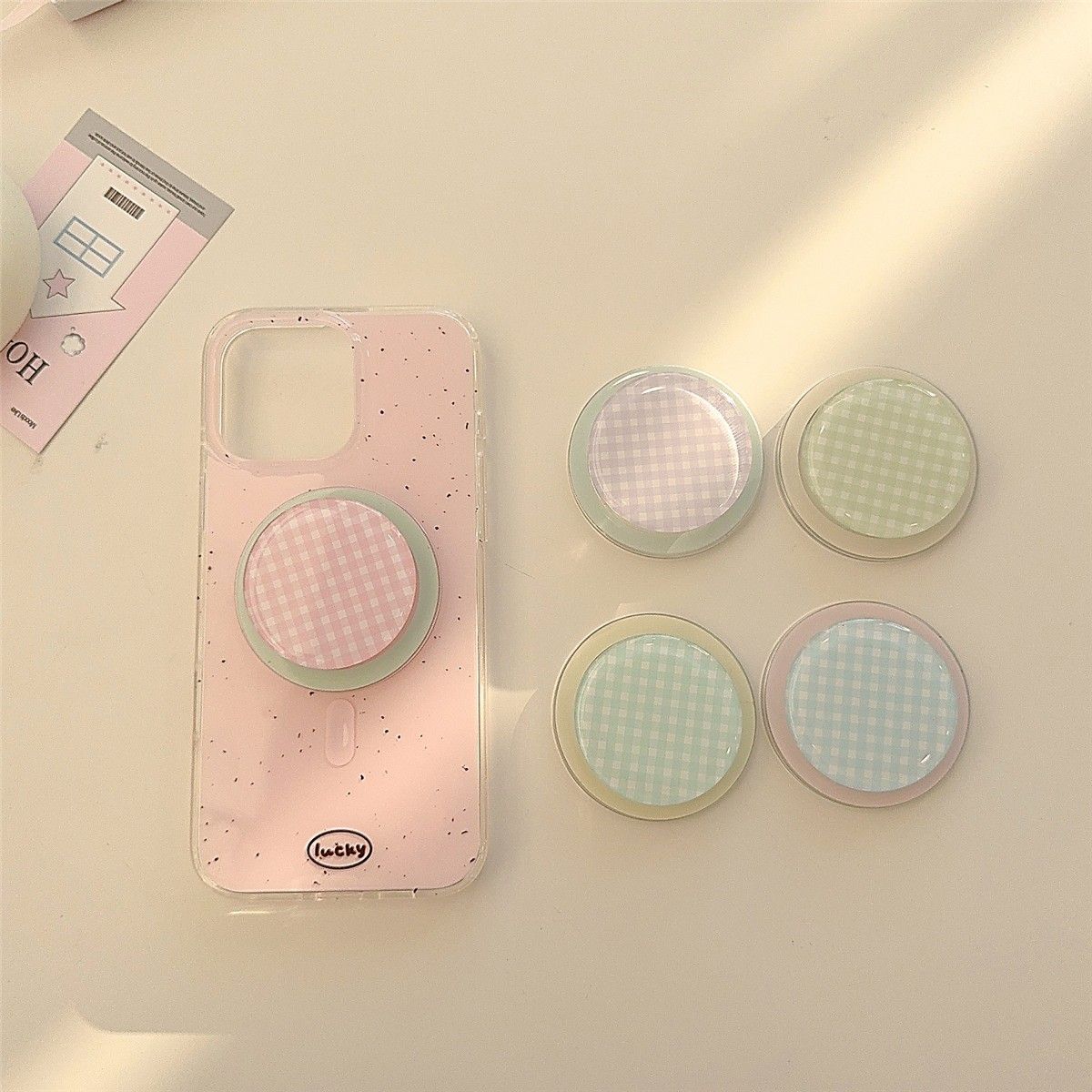 마그네틱 팝소켓 폰 그립 한국 INS 유니버설 확장형  - Phone Accessories For Teen Girls 리뷰 및 가격