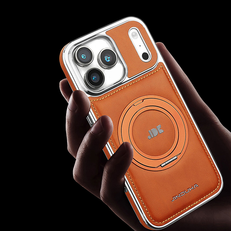 럭셔리 자석 360도 회전 킥스탠드 가죽 폰 케이스 아 - Phone Accessories Ring Holder 리뷰 및 가격