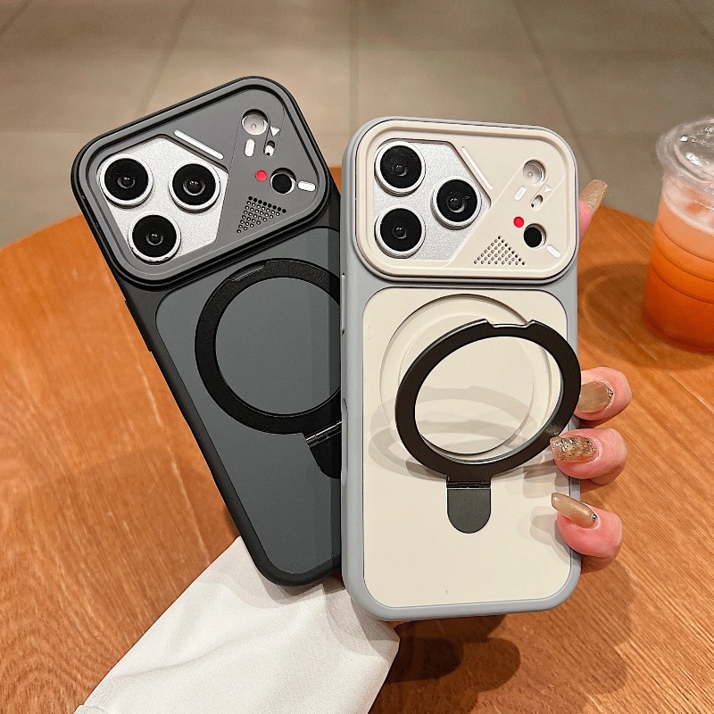 럭셔리 메탈 링 홀더 마그네틱 폰 케이스 (아이폰 17 - Phone Accessories Ring Holder 리뷰 및 가격